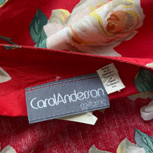 Load image into Gallery viewer, &quot;C.A.&quot; Red Floral Day Dress
